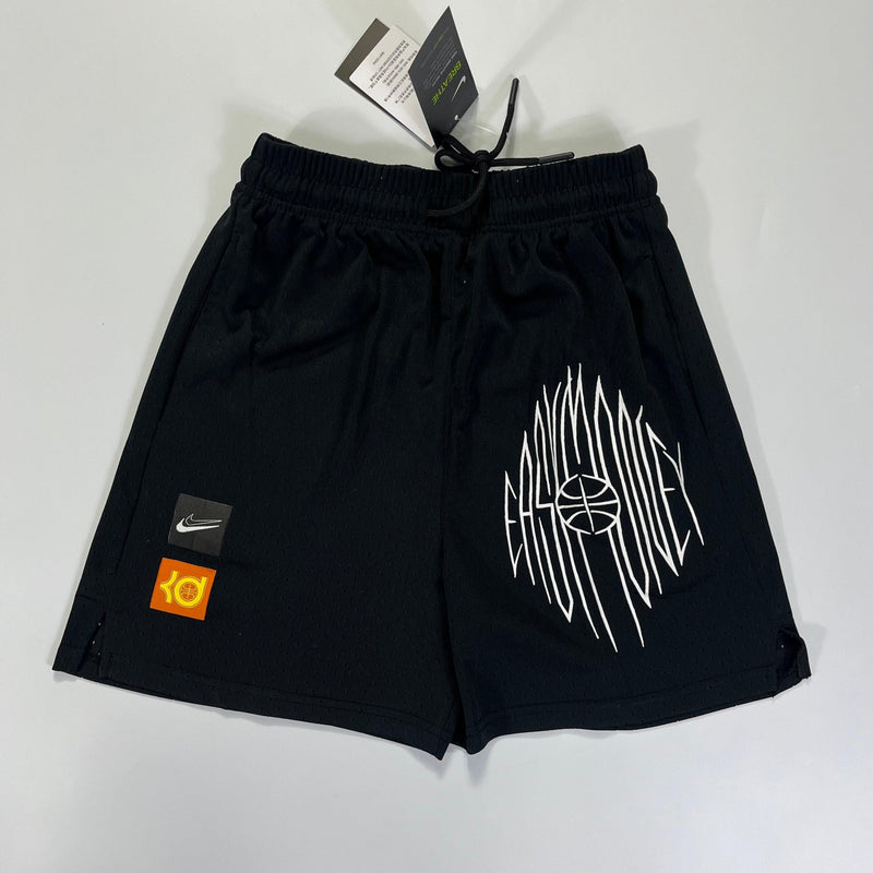 Shorts Esportivo Nike Preto Com Bolso Kevin Durant