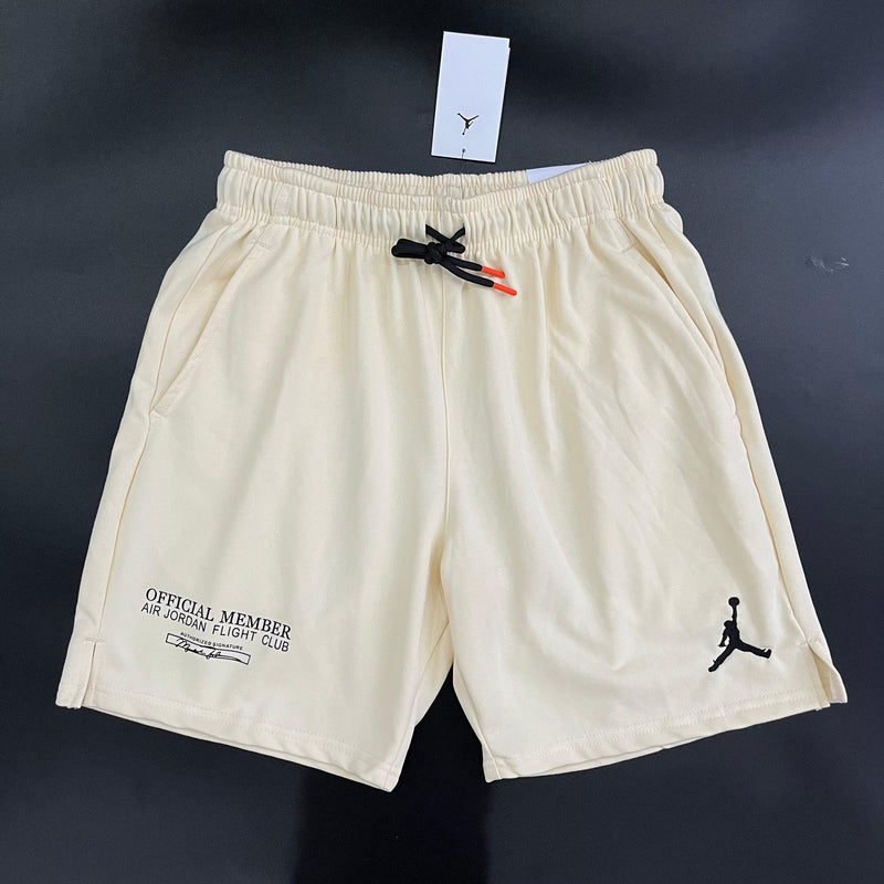 Shorts Jordan Branco Com Bolso Oficial Member