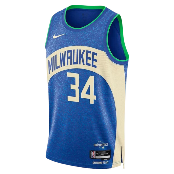 Regata Nike NBA Milwaukee Bucks City Edition 2023/24