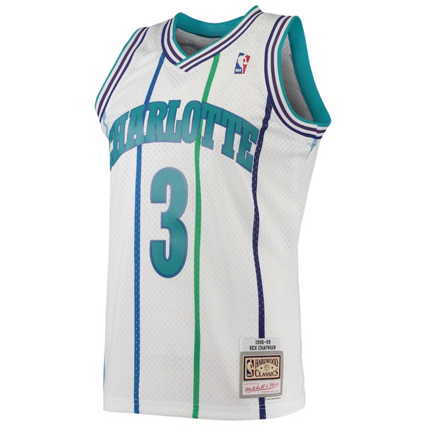 Regata NBA Charlotte Hornets Mitchell & Ness 1988/89