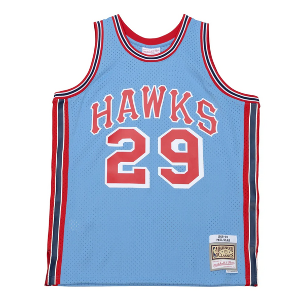 Regata NBA Atlanta Hawks Mitchell & Ness 1968
