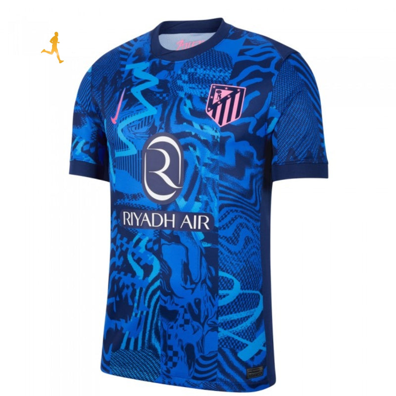 Camisa Atlético de Madrid Third Away 24/25 Versão Jogador Azul - Nike