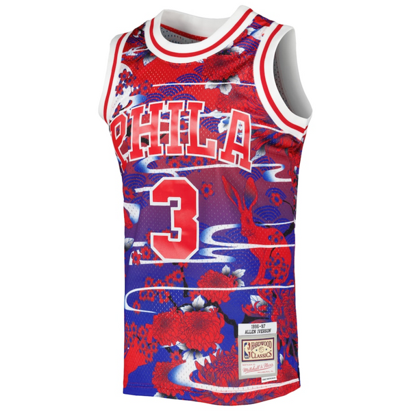 Regata NBA Philadelphia 76ers Mitchell & Ness 1996/97