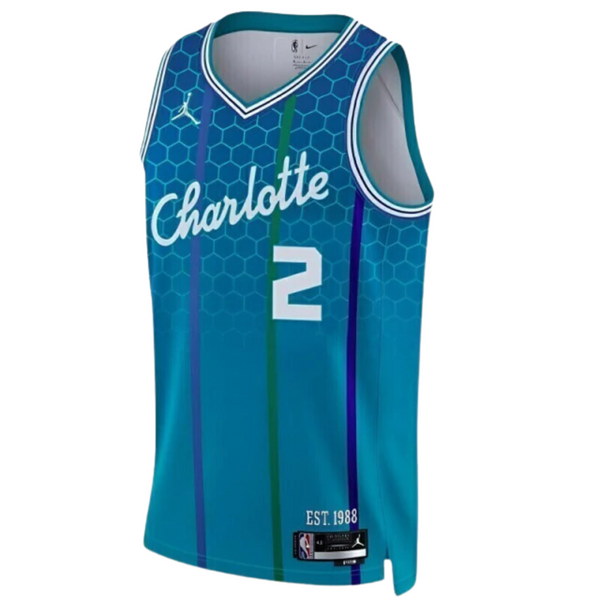 Regata Jordan NBA Charlotte Hornets City Edition 75 Anos 2021/22