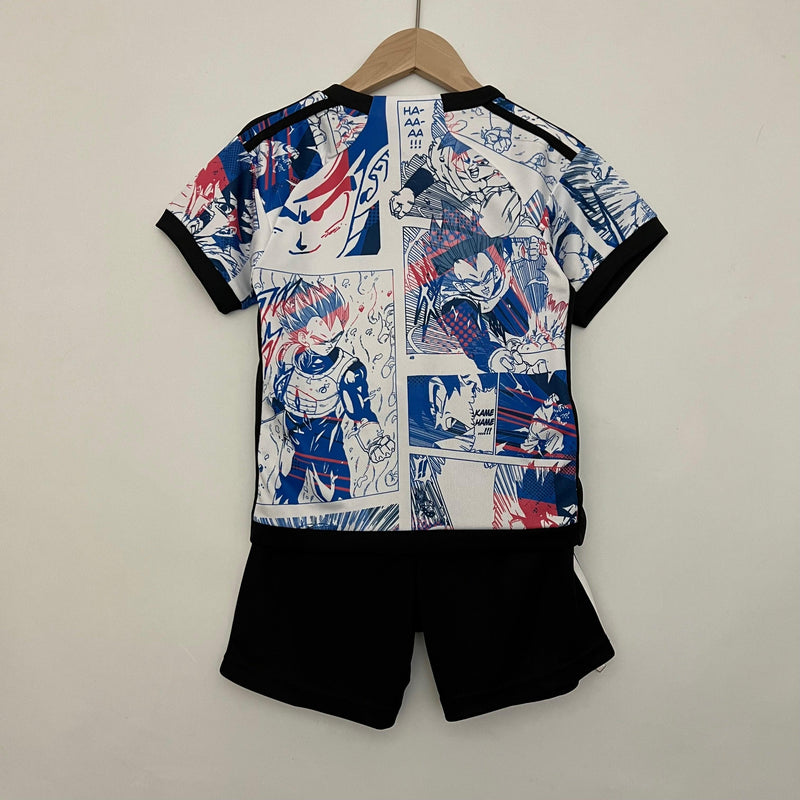 Kit Infantil Futebol Japão Anime Adidas 2023/23