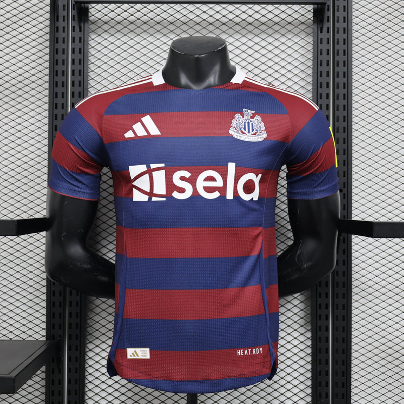 camisa-newcastle-away-third-24-25-vermelho-azul-vinho-adidas-versao-jogador-emborrachado