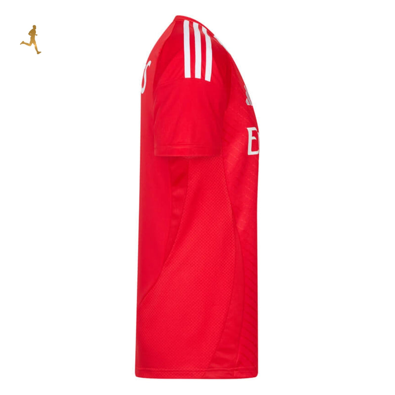 Camisa Benfica I Titular 24/25 Versão Torcedor Vermelho Branco Home