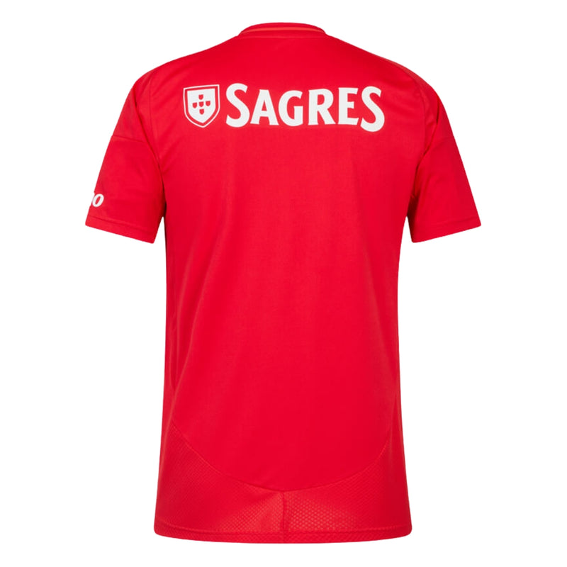 Camisa Benfica I Titular 24/25 Versão Torcedor Vermelho Branco Home