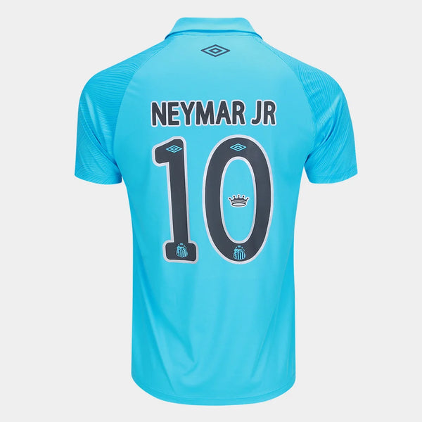 Camisa Santos 2025/26 II - Azul Neymar Jr N° 10 Torcedor