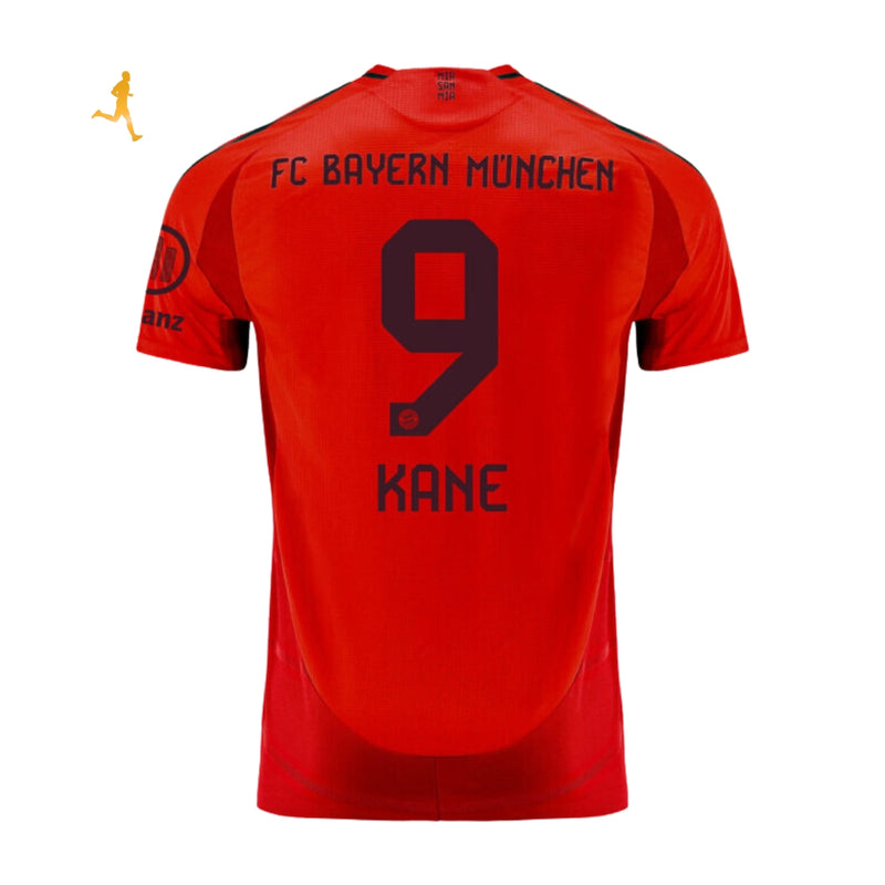 Camisa Bayern de Munique I Titular 24/25 Versão Jogador Vermelho - Camisa de Time Gola Furadinha - Home "Treble Red"