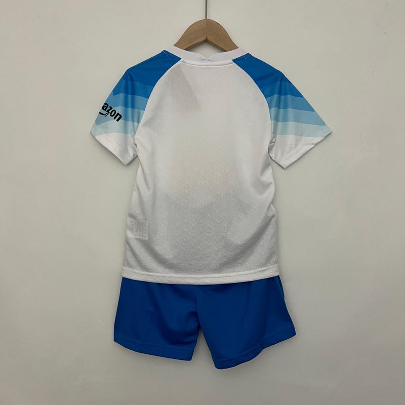 Kit Infantil Futebol Napoli Away 23/24