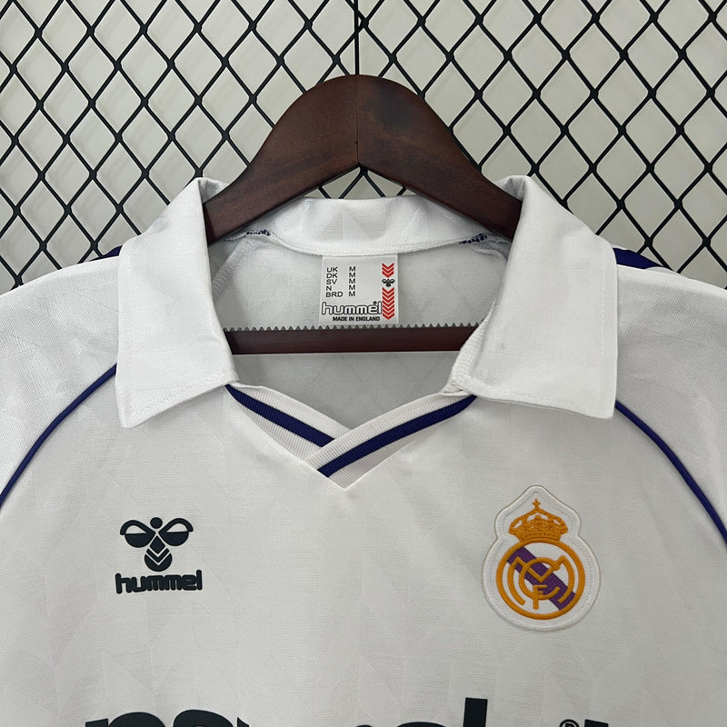 camisa-real-madrid-titular-I-home-1988-gola-polo-hummel-bordado-manga-curta-fundo-grade