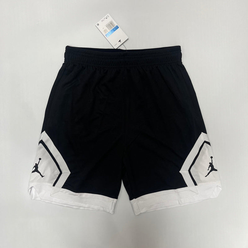 Shorts Esportivo Jordan Preto/Cinza Com Bolso