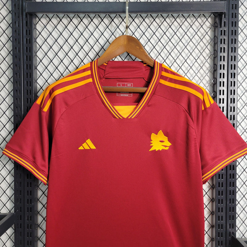 Camisa Roma Adidas Home 2023/24 | Versão Torcedor