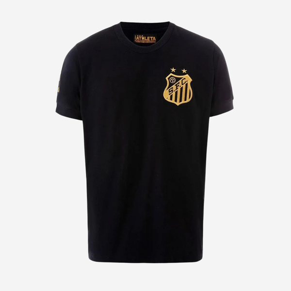 Camisa Santos Pelé 1000 Gols - Preta