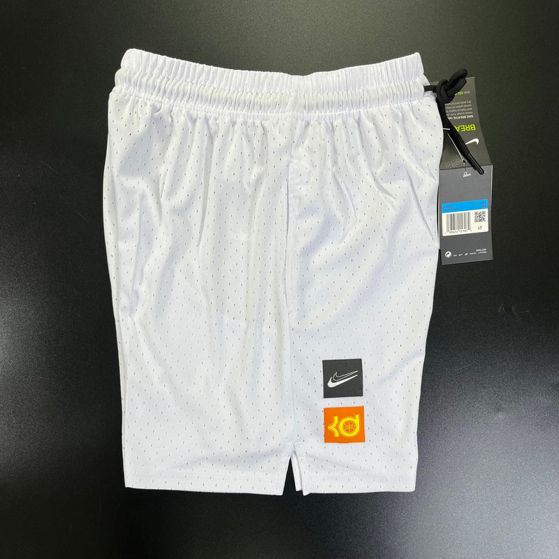 Shorts Esportivo Nike Branco Com Bolso