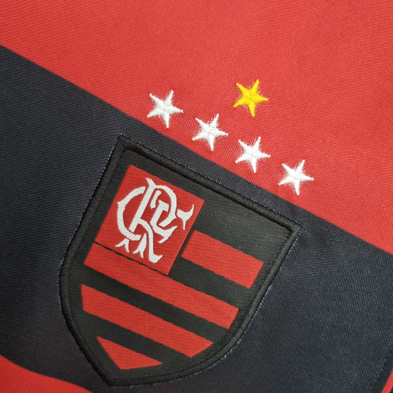 Camisa Flamengo I Retrô - 2003/2004 Nike Vermelha e Preta