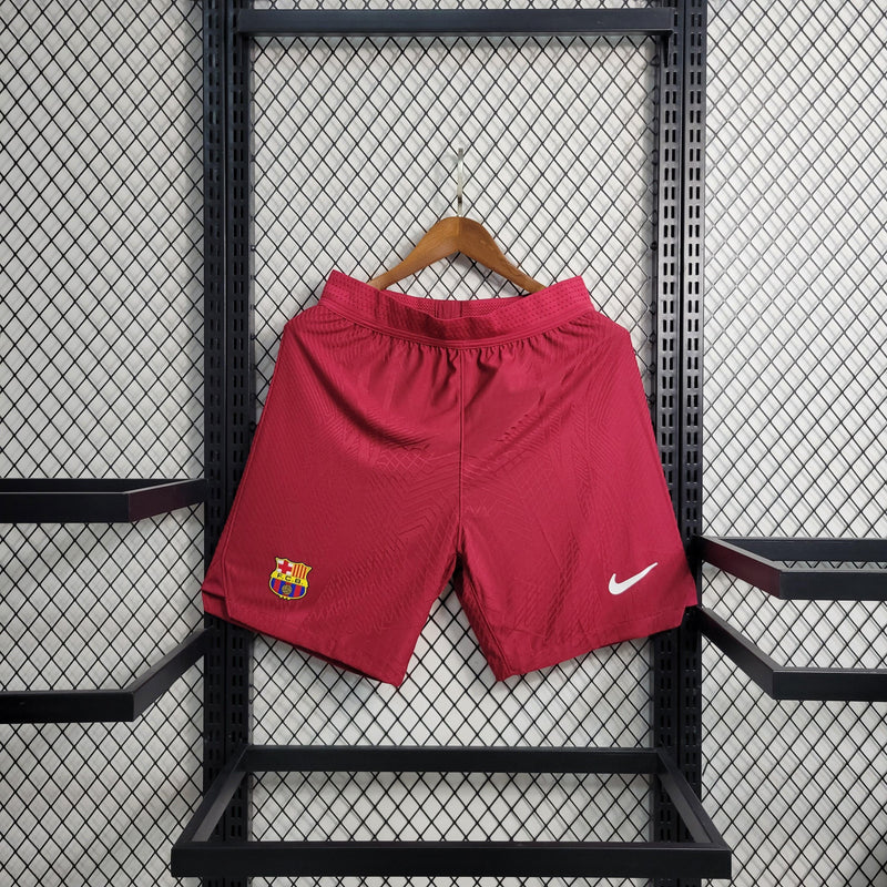 Shorts Barcelona Nike 2023/24 | Versão Jogador Grená