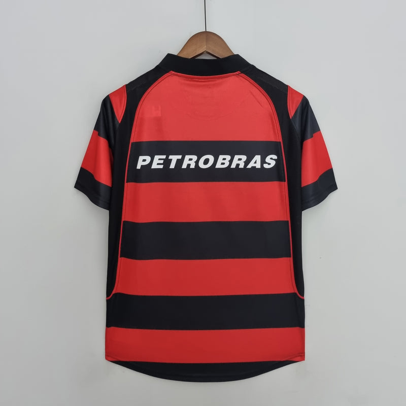 Camisa Flamengo I Retrô - 2003/2004 Nike Vermelha e Preta