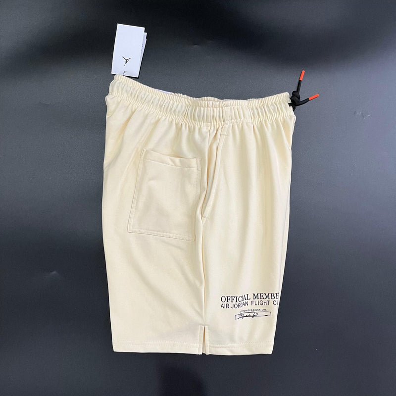 Shorts Jordan Branco Com Bolso Oficial Member