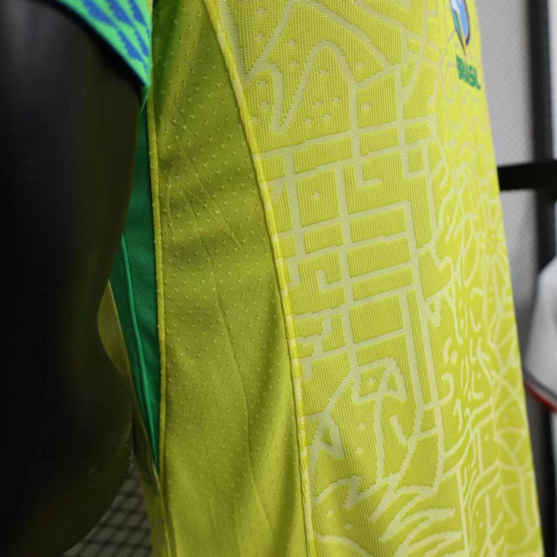 Camisa Brasil Nike Home 2023/24 - Versão Jogador Lançamento