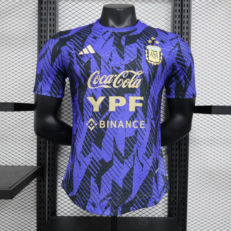 camisa-argentina-away-adidas-23-24-jogador-azul-preto-messi-di-maria-lautaro-martinez-camisa-treino-copa-do-mundo-2022