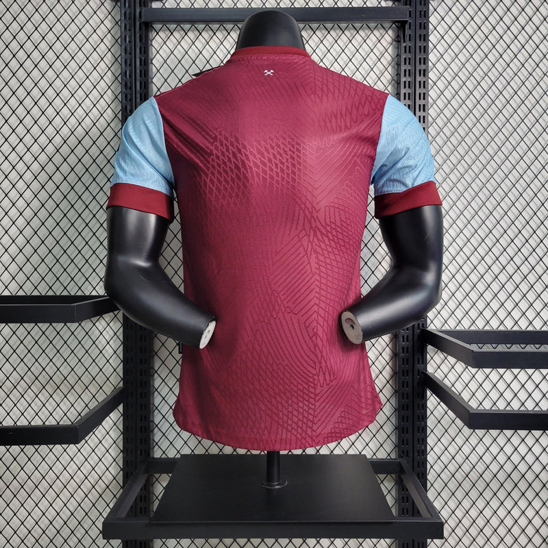 Camiseta West Ham Home Versão Jogador Umbro 23/24