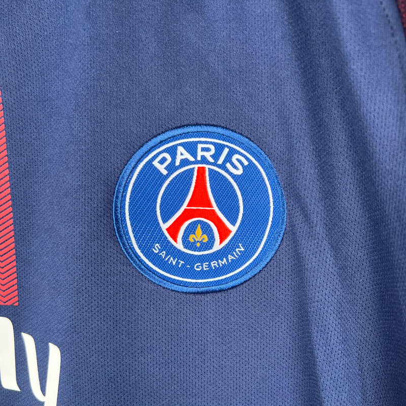 camisa-paris-saint-germain-2017-2018-titular-psg-azul-vermelho-branco-neymar-mbappé