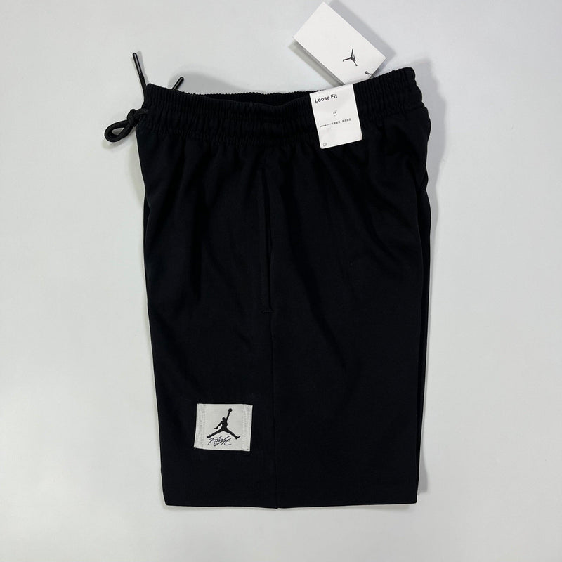 Shorts Casual Preto Jordan Com Bolso