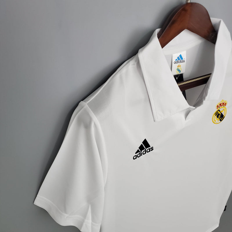 camisa-real-madrid-titular-I-retrô-branca-gola-polo-2002-2003-zidane-beckham-figo-roberto-carlos