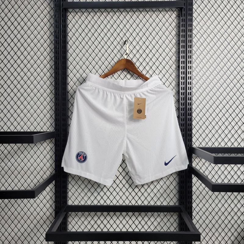 Shorts Paris Saint Germain Nike PSG 2023/24 | Versão Jogador Branco