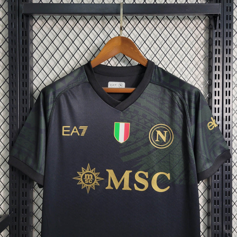 Camisa Napoli Reserva III EA7 23/24 | Versão Torcedor