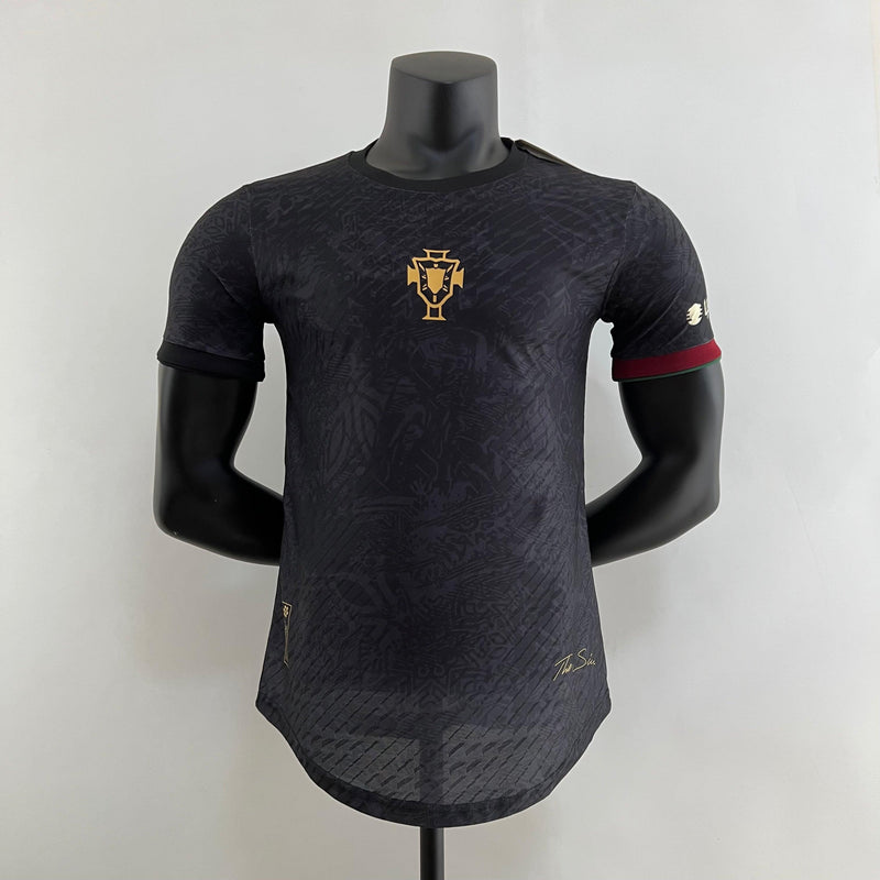 Camisa Portugal Comemorativa Nike 2023/24 - Versão Jogador Preta