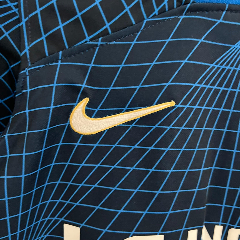 Conjunto Infantil Chelsea II Away Nike 23/24 Futebol - Azul e Preto