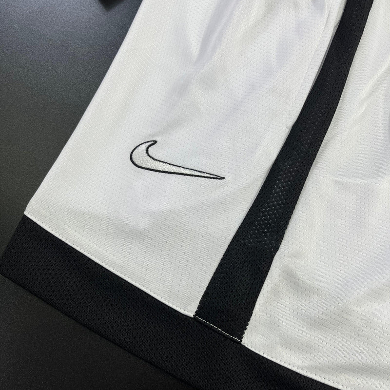 Shorts Esportivo DRIFIT Nike Branco Com Bolso