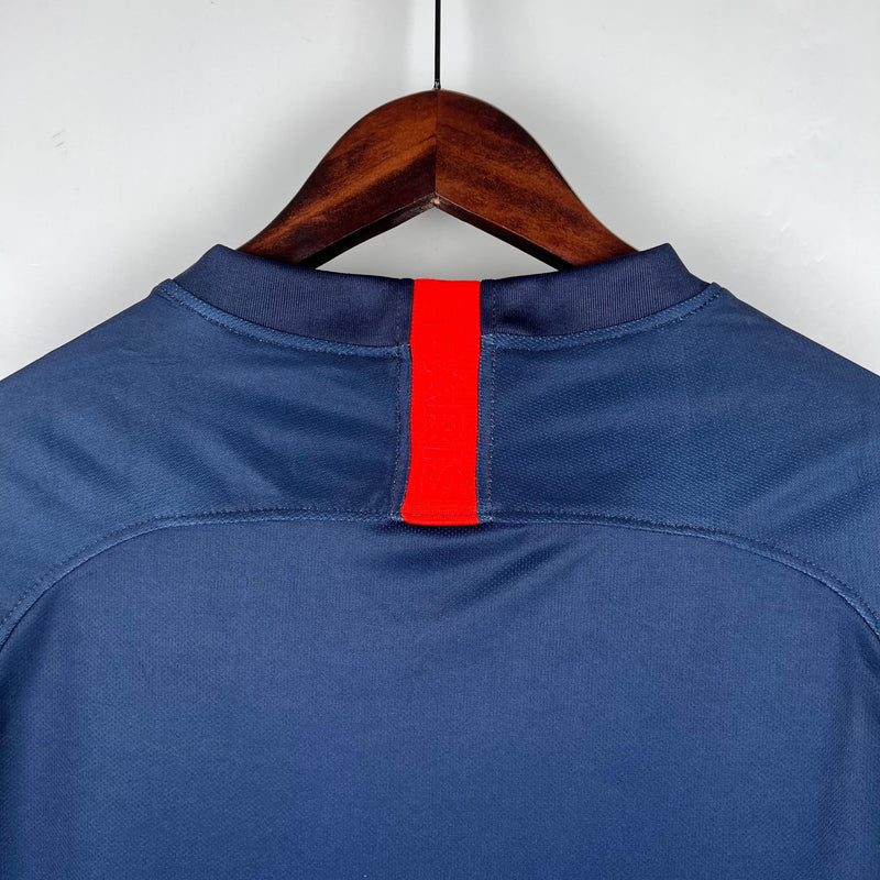 Camisa Retrô Nike PSG 19/20 Clássica Azul