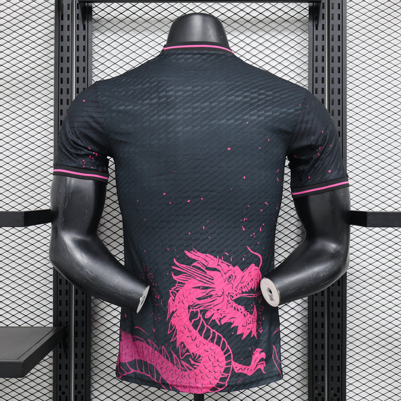 Camisa Seleção Japonesa Edição Especial 2024/25 Adidas Masculino - Preta, Branca e Rosa