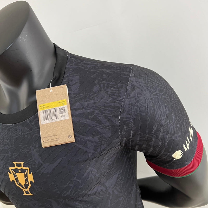 Camisa Portugal Comemorativa Nike 2023/24 - Versão Jogador Preta