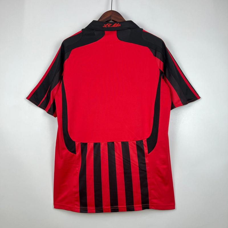 Camisa Retrô AC Milan I Titular Home 2007/08