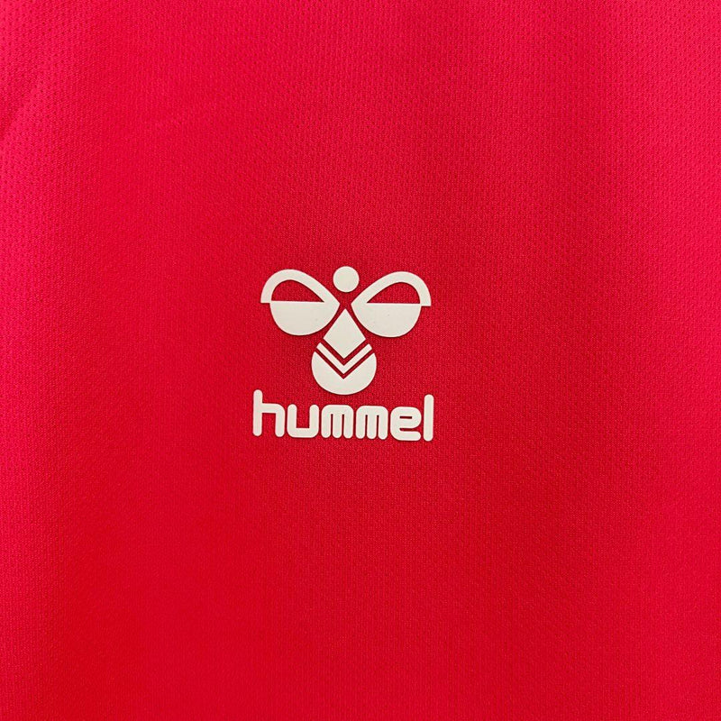 Camisa Tenerife Third Away 24/25 - Versão Torcedor Rosa Branco Preto - Hummel