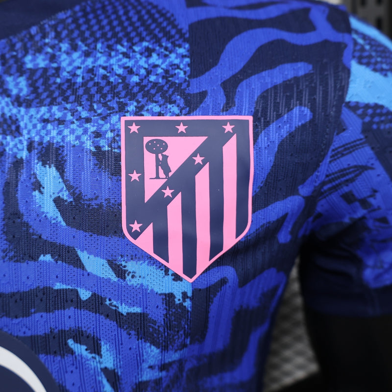 Camisa Atlético de Madrid Third Away 24/25 Versão Jogador Azul - Nike