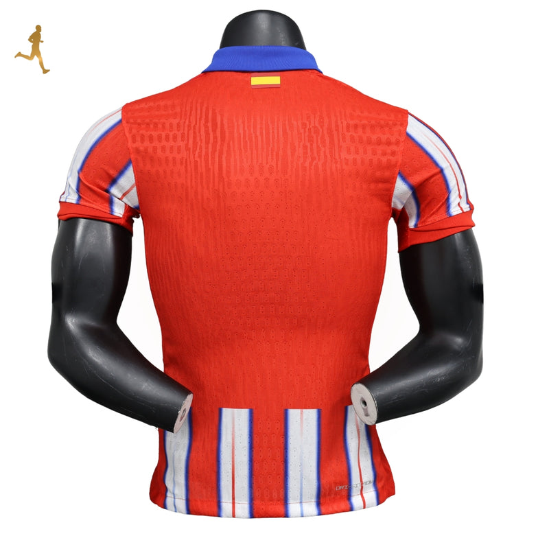 Camisa Atlético de Madrid I 24/25 Versão Jogador - Vermelho Branco Azul