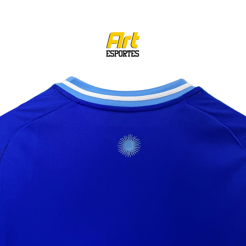 Camisa Argentina II Feminina 2024/25 Adidas Versão Torcedor Azul