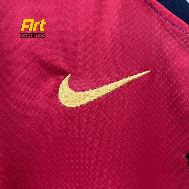 Camisa Barcelona I Feminina 2024/25 Nike Versão Torcedor