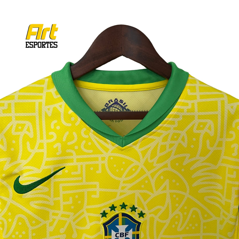 Camisa Brasil I Feminina 2024/25 Nike Versão Torcedor