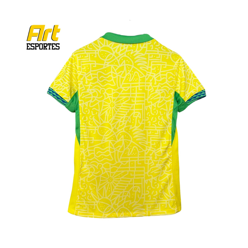 Camisa Brasil I Feminina 2024/25 Nike Versão Torcedor