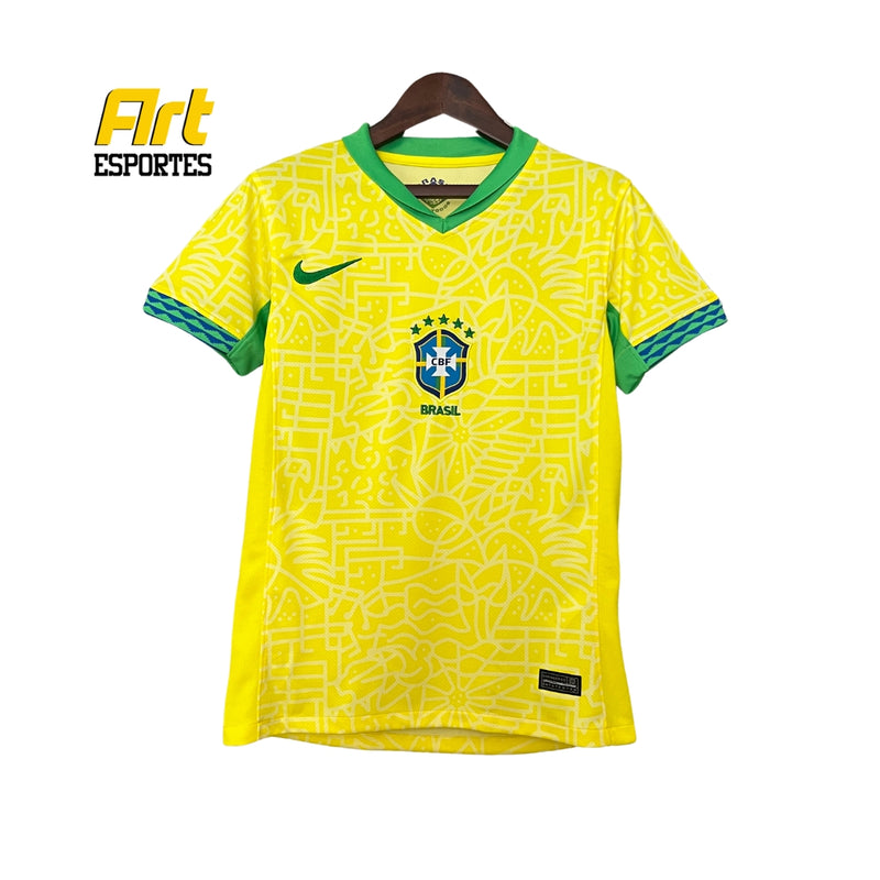 Camisa Brasil I Feminina 2024/25 Nike Versão Torcedor