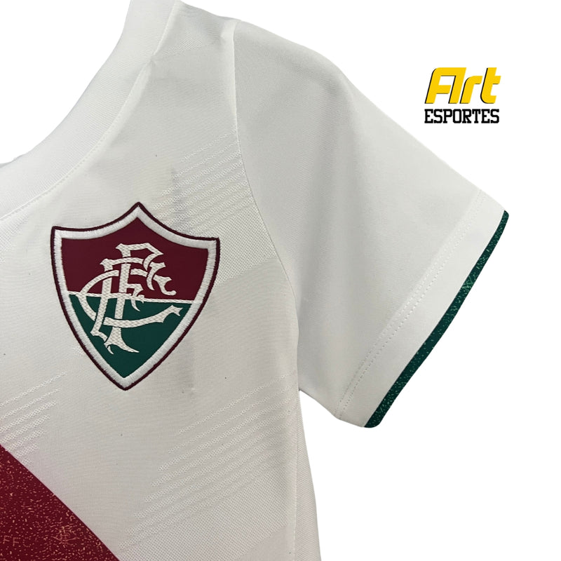 Camisa Fluminense II Feminina Umbro 24/25 - Versão Torcedor Branco