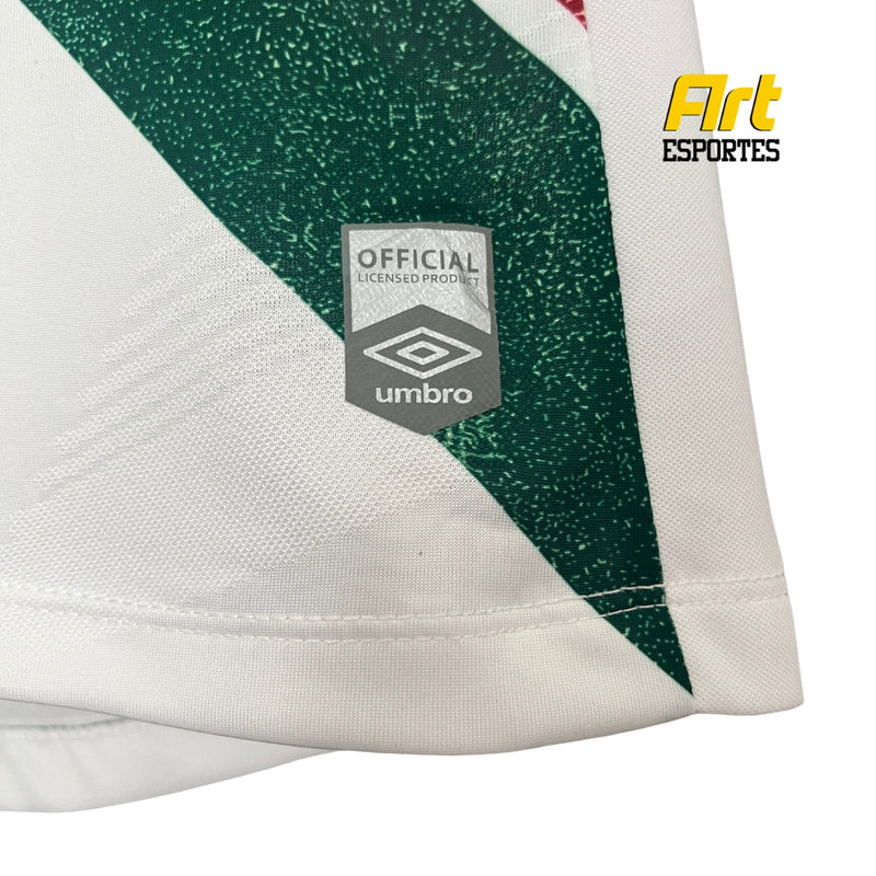 Camisa Fluminense II Feminina Umbro 24/25 - Versão Torcedor Branco