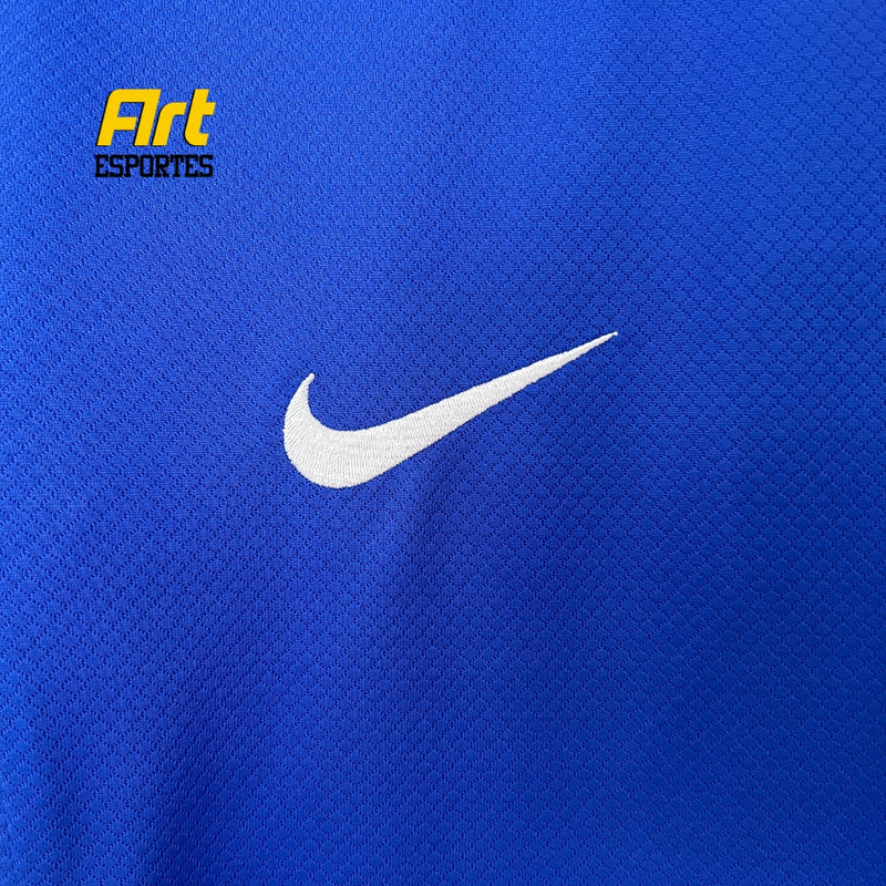 Camisa França I Feminina 2024/25 Nike Versão Torcedor Azul